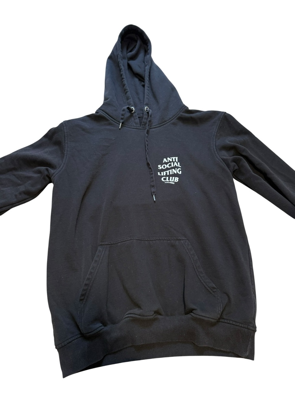 Anti Social Lifting Club Black Hooded Sweatshirt